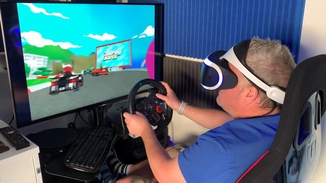 Touring Karts VR - PSVR - PS4 - Logitech G29 Wheel & Pedals - Worst Game Ever смотреть онлайн
