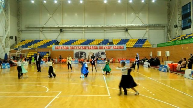 Танго на турнире Бурабай 2019. На паркете Бактияр и Таисия номер 489, Мансур и Алуа номер 228 смотреть онлайн