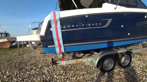 ⚓ Морпех | Нюансы крепления катера на автоприцепе для перевозки на дальние расстояния