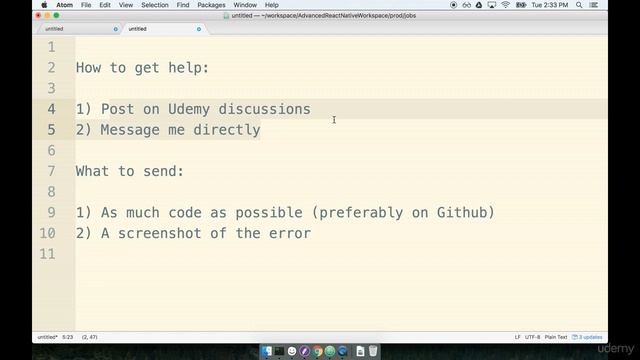 React Native: Advanced Concepts : Introduction - Start Here! смотреть онлайн