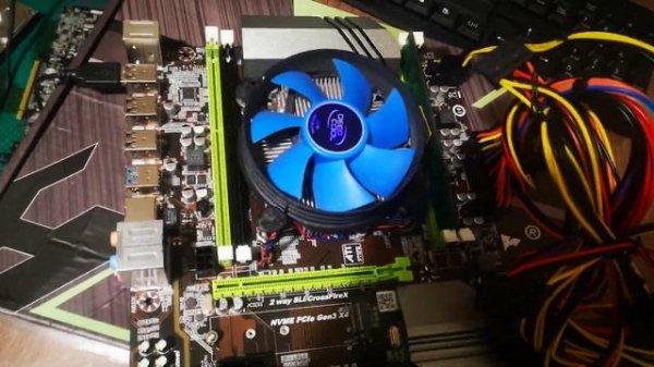 Atermiter X79 Turbo LGA2011 установка, подключение