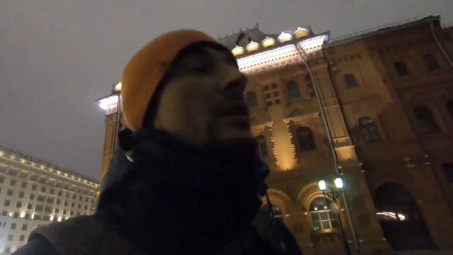 Москва. Красная площадь. Новый год 2020. Первые шаги проекта... смотреть онлайн
