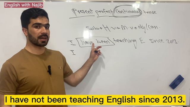 Present Perfect Continuous || د حال کامله جاري زمانه || @najiblalzoy смотреть онлайн