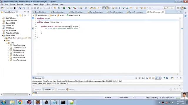 3# Java Networking 2020 11 26 смотреть онлайн