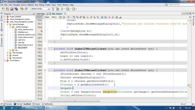 11 how to make a tailor shop management system insert image into the database in java netbeans смотреть онлайн