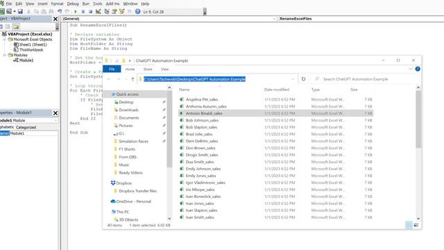 How to Use ChatGPT and Excel to Automate BORING Work смотреть онлайн