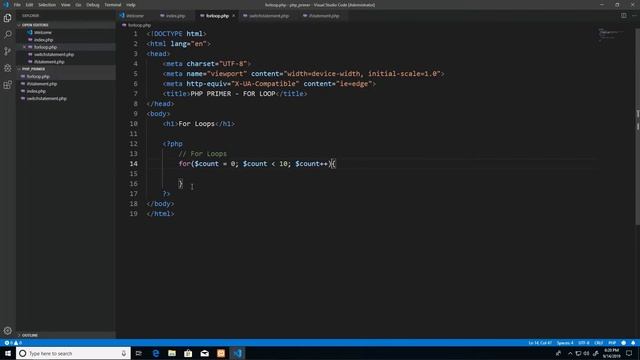 How To Use PHP For Loops | Trevoir Williams смотреть онлайн