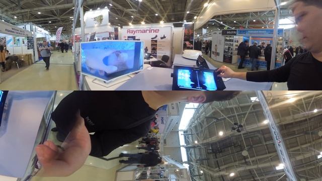 ВЫСТАВКА на 360 градусов Охота и Рыболовства 2019 | Поговорили с представителями эхолотов смотреть онлайн