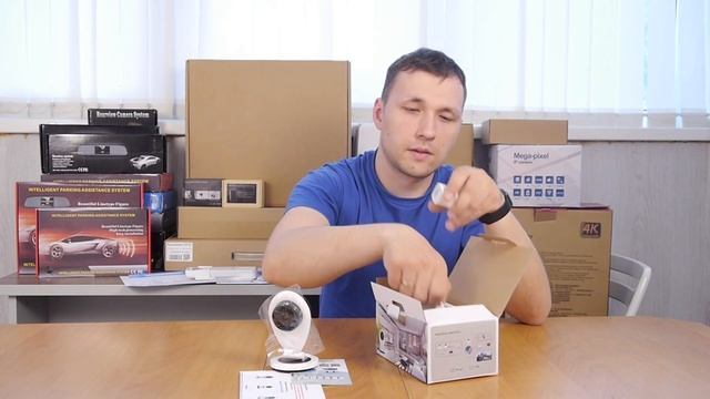 Комплектация беспроводной миниатюрная Wi-Fi IP-камеры "Link HB-01-8G" смотреть онлайн