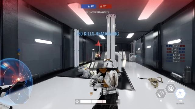 212th Attack Battalion Gameplay on Kamino (ARCADE) - Star Wars Battlefront 2 смотреть онлайн