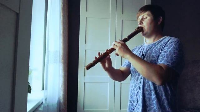 Пимак Ре из бамбука. Bamboo native american flute D смотреть онлайн