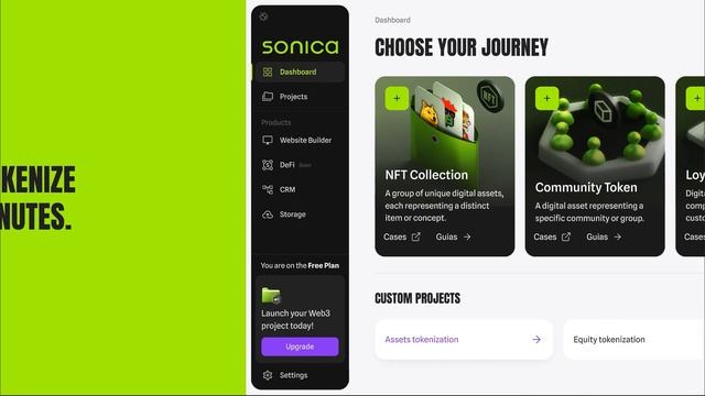 Sonica Web3 Platform demo video | 2:30. (NFTs + Token + Builders + SEO + CRM) смотреть онлайн