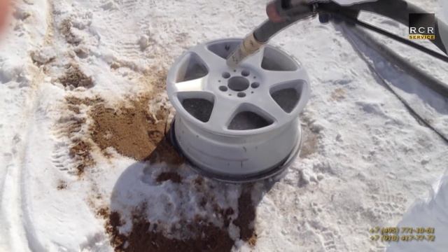 Технология очистки - мягкий бластинг (blasting)