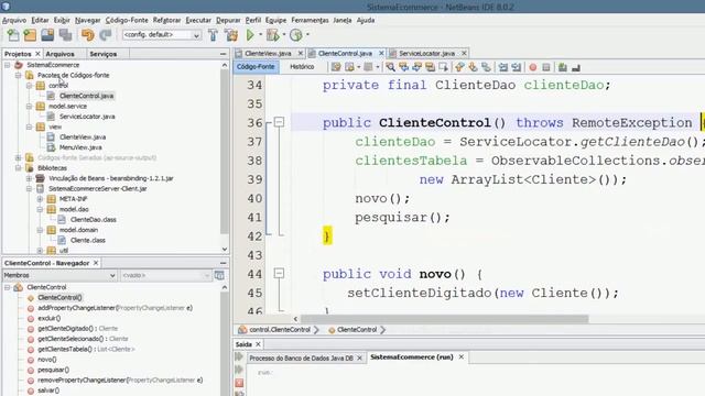 Construindo uma aplicação Desktop em MVC em Java - Parte 5 смотреть онлайн
