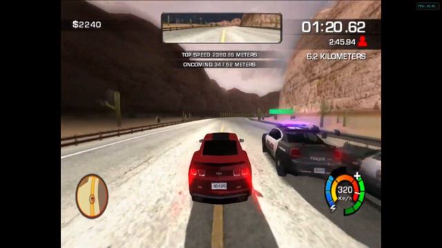 Need for Speed: The Run (Wii) - Survival; Desert Hills in 2:33.24 смотреть онлайн