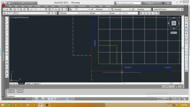 Flooring plan tiles / False Ceiling Plan Panel set scale in AutoCad II Hindi/Urdu Tutorial смотреть онлайн