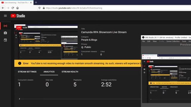 Camunda RPA Showroom Live Stream смотреть онлайн