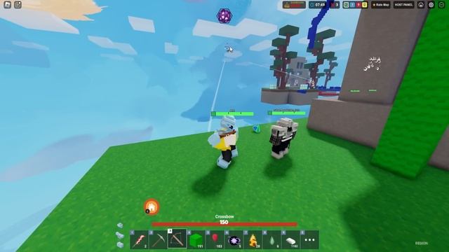 Using INF New BACON BLADES.. (Roblox Bedwars) смотреть онлайн