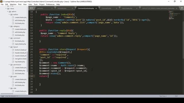 Laravel Tutorials From Scratch [Part 77] - Comment Module Management Part 04. смотреть онлайн