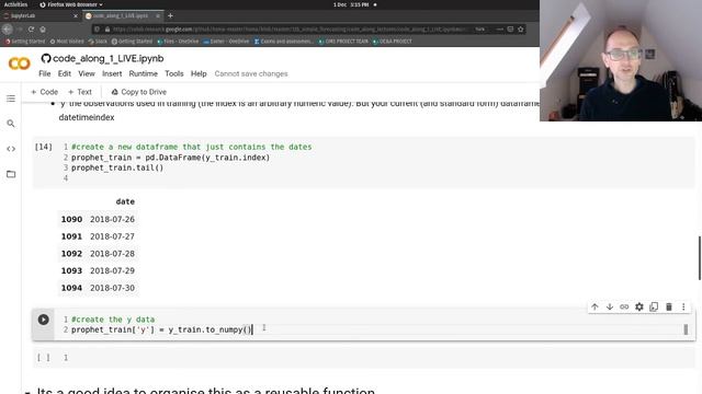 Pre-processing time series data for use with FBProphet смотреть онлайн
