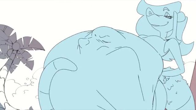 Furry Possum Girl Vore Animation смотреть онлайн