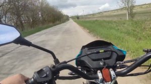 МОПЕД АЛЬФА RS12 110 - МАКСИМАЛЬНАЯ СКОРОСТЬ НА 16 ЗВЕЗДЕ ПОСЛЕ ОБКАТКИ!