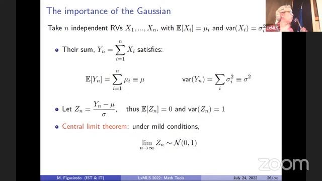 Day 0: Probability Theory and Linear Algebra (Mario Figueiredo) смотреть онлайн