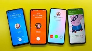 Incoming & Outgoing Calls OppO A55 vs Samsung A21S vs Honor 9X vs Huawei nova Y90