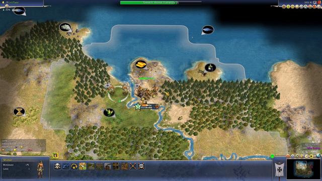 "Civilization IV", random tribe - Germany #1, Prince difficulty, random setup, no commentary смотреть онлайн