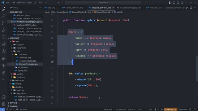 Mahir Laravel 10 dari Pemula - 16 Mengubah Data di Database Menggunakan Query Builder смотреть онлайн