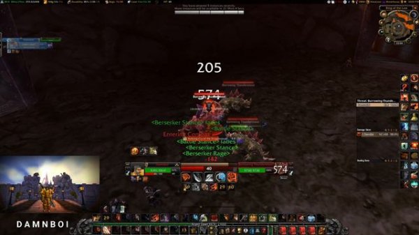 WOW Classic - Warrior soloing BRD Arena.