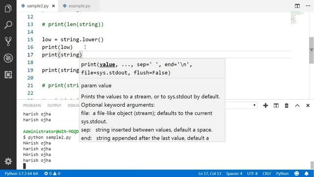 String Methods in Python смотреть онлайн