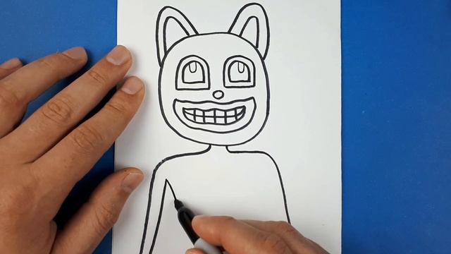 Cartoon Cat Çizimi - Kolay Çizimler смотреть онлайн