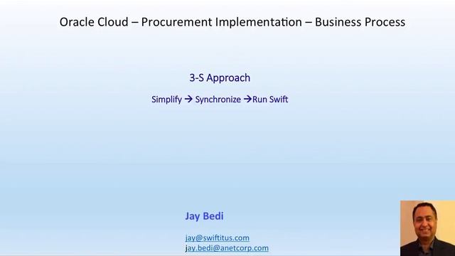 Oracle Cloud Procurement Implementation - Business Process 3S Approach смотреть онлайн