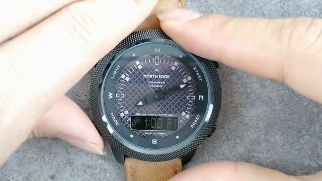 HOW TO USE NORTH EDGE EVOQUE WATCH?