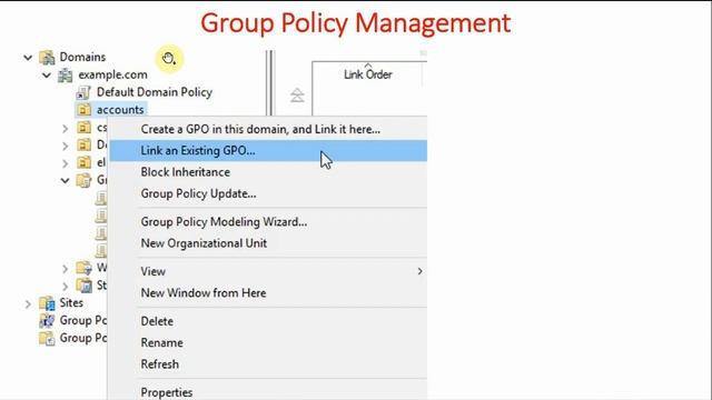 40 Create New Group Policy Explained | Computer Configurations | Windows Server 2016 Tutorial смотреть онлайн