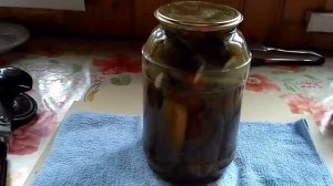 ВЗОРВАЛАСЬ БАНКА ОГУРЦОВ...