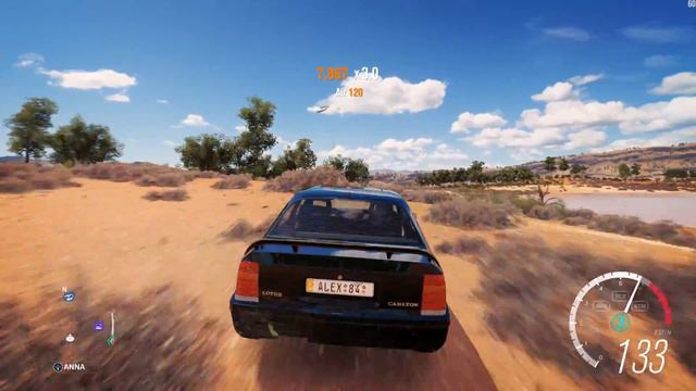 1990 Vauxhall Lotus Carlton - Speed Jump Crash Test - Forza Horizon 3 - 1440p 60fps смотреть онлайн