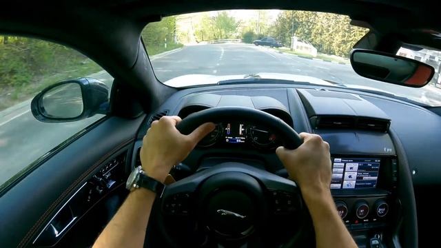 Дикая кошка ? Jaguar F-Type R 580 л.с. на заднем приводе❗️ смотреть онлайн