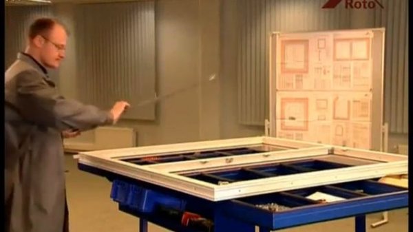 Монтаж фурнитуры Roto Patio S