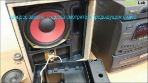 Speaker System Aiwa SX-NR80 part2. Band-Pass/Недорогие колонки с шикарными НЧ.