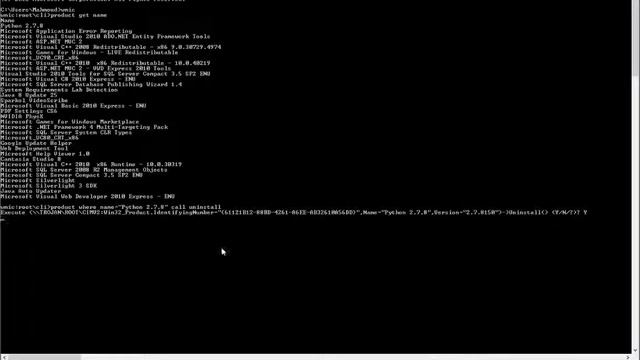 How To Uninstall Any Programe On Your Pc Using CMD смотреть онлайн