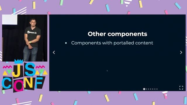 Componentizing end-to-end tests - Nicholas Boll - JSConf US 2019 смотреть онлайн