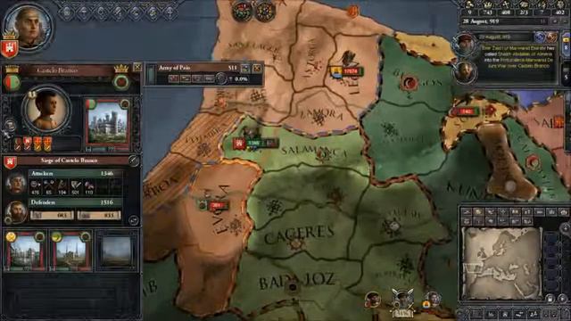 Let's Play Crusader Kings 2 (Part 5) - Glory, Honour and Save Scumming смотреть онлайн