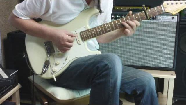 Have You Ever Seen The Rain - CCR Solo Guitar cover with Fender CS Jeff Beck Strat and BOSS GT-100 смотреть онлайн