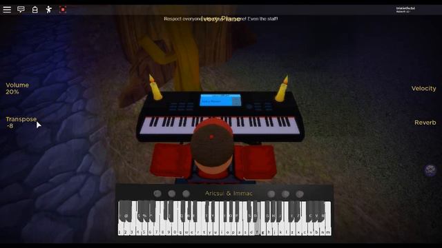 Counting Stars - Native by: OneRepublic on a ROBLOX piano. смотреть онлайн