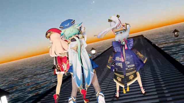 Marcon's special gift [MMD Genshin Impact] смотреть онлайн