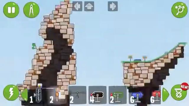 Making a bomber blimp in bad piggies!!! смотреть онлайн