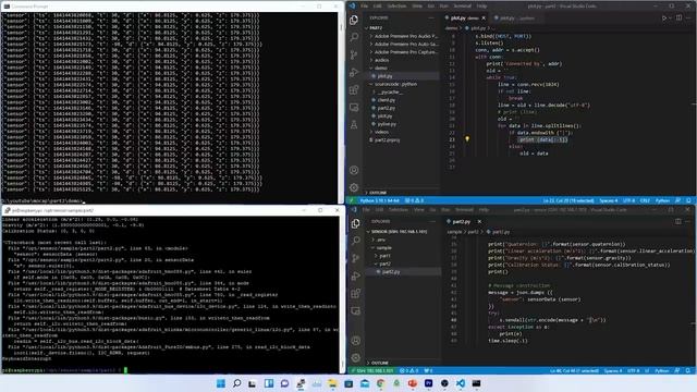 BNO055 9 Axis Inertial Measurement Unit's Data Visualization using python and Raspberry Pi Zero 2 W смотреть онлайн