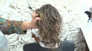 #стрижка_каскад_на_кудрявые_волосы_женская